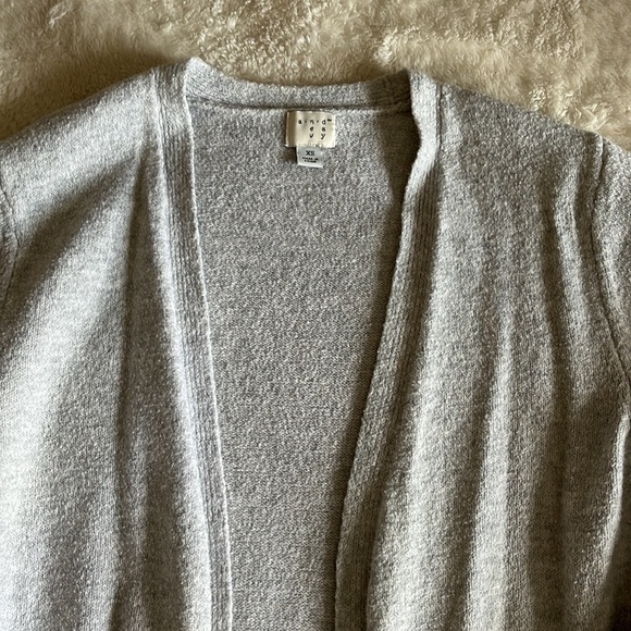A new day gray cardigan - Picture 2 of 2